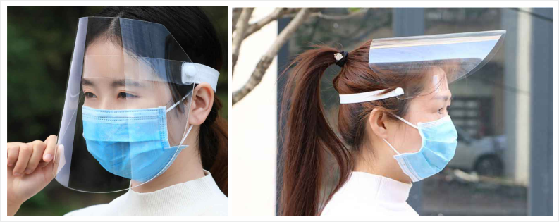 защитный экран маска для лица